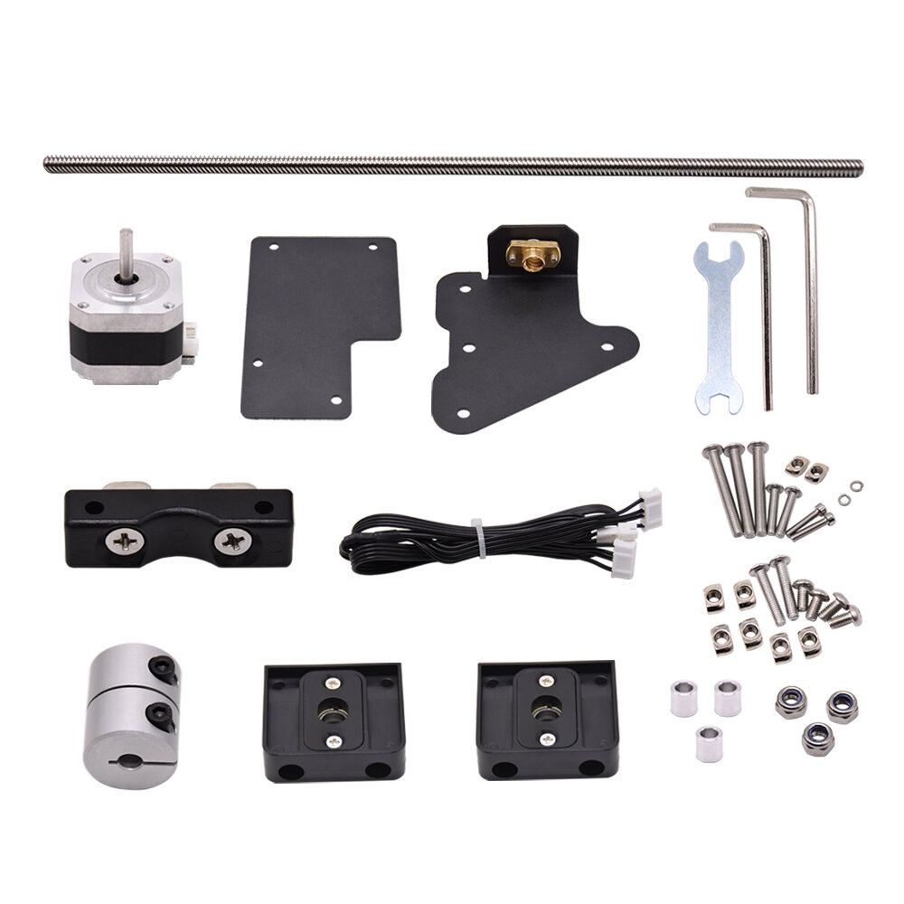 Creativity® Dual Z-axis Upgrade Kit With Lead screw coupling stepper motor For Ender 3 Ender 3 pro Ender 3 V2 3D Printer